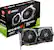 Front. MSI - NVIDIA GeForce GTX 1660 6GB GDDR5 PCI Express 3.0 Graphics Card - Black/Gray.