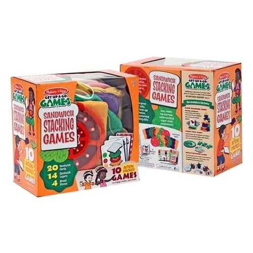 Front Standard. Melissa & Doug - Sandwich Stacking Games.