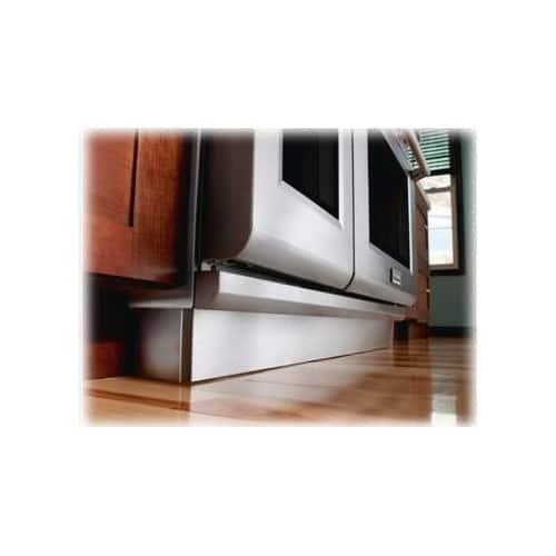 Front. Thermador - Toe Kick Panel for Thermador Ranges - Silver.