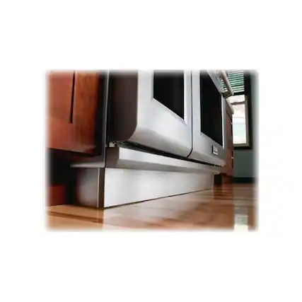 Front. Thermador - Toe Kick Panel for Thermador Ranges - Silver.