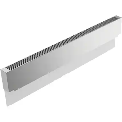 Front. Thermador - Backguard for Ranges - Silver.