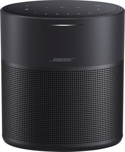 Bose - Home Speaker 300 Wireless Smart Speaker with Amazon Alexa and Google Assistant Voice Control - Triple Black