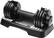 Left. NordicTrack - 12.5-lb. Adjustable Dumbbell - Black.