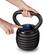 Alt View 13. NordicTrack - 40 lb. Adjustable Kettlebell - Black/Silver.