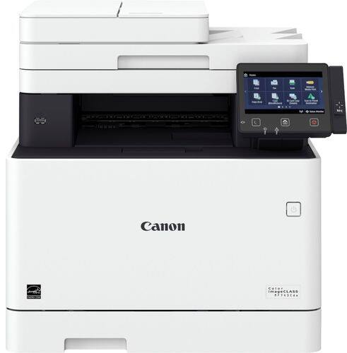 Lease-to-Own Canon - imageCLASS MF743Cdw Wireless Color All-In-One Laser Printer - White 