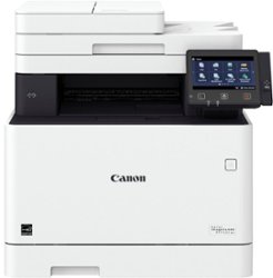 Canon - imageCLASS MF743Cdw Wireless Color All-In-One Laser Printer - White - Front_Zoom