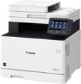 Left Zoom. Canon - imageCLASS MF743Cdw Wireless Color All-In-One Laser Printer - White.