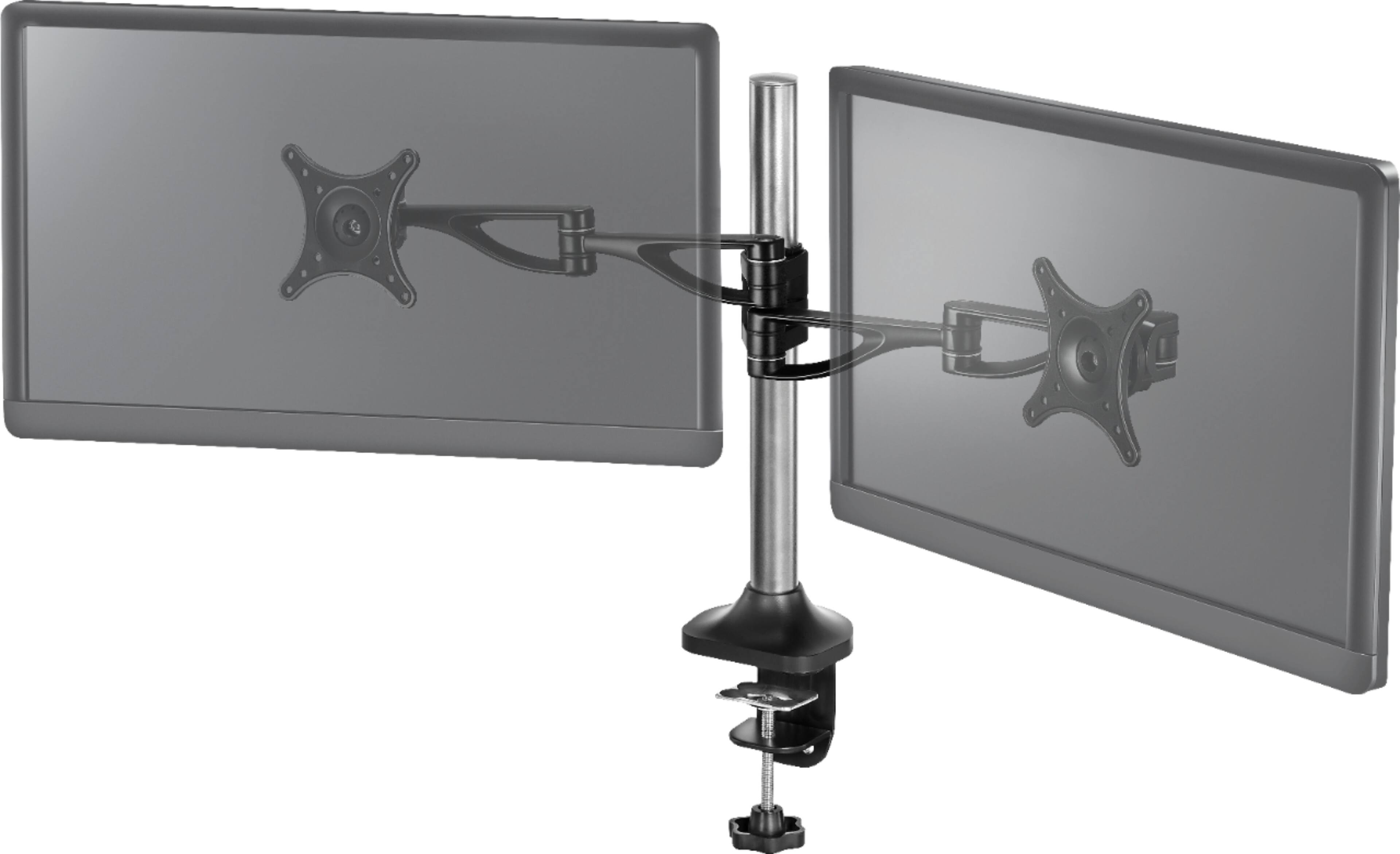 Alt View 11. Insignia™ - Dual Screen Desktop Monitor Mount.