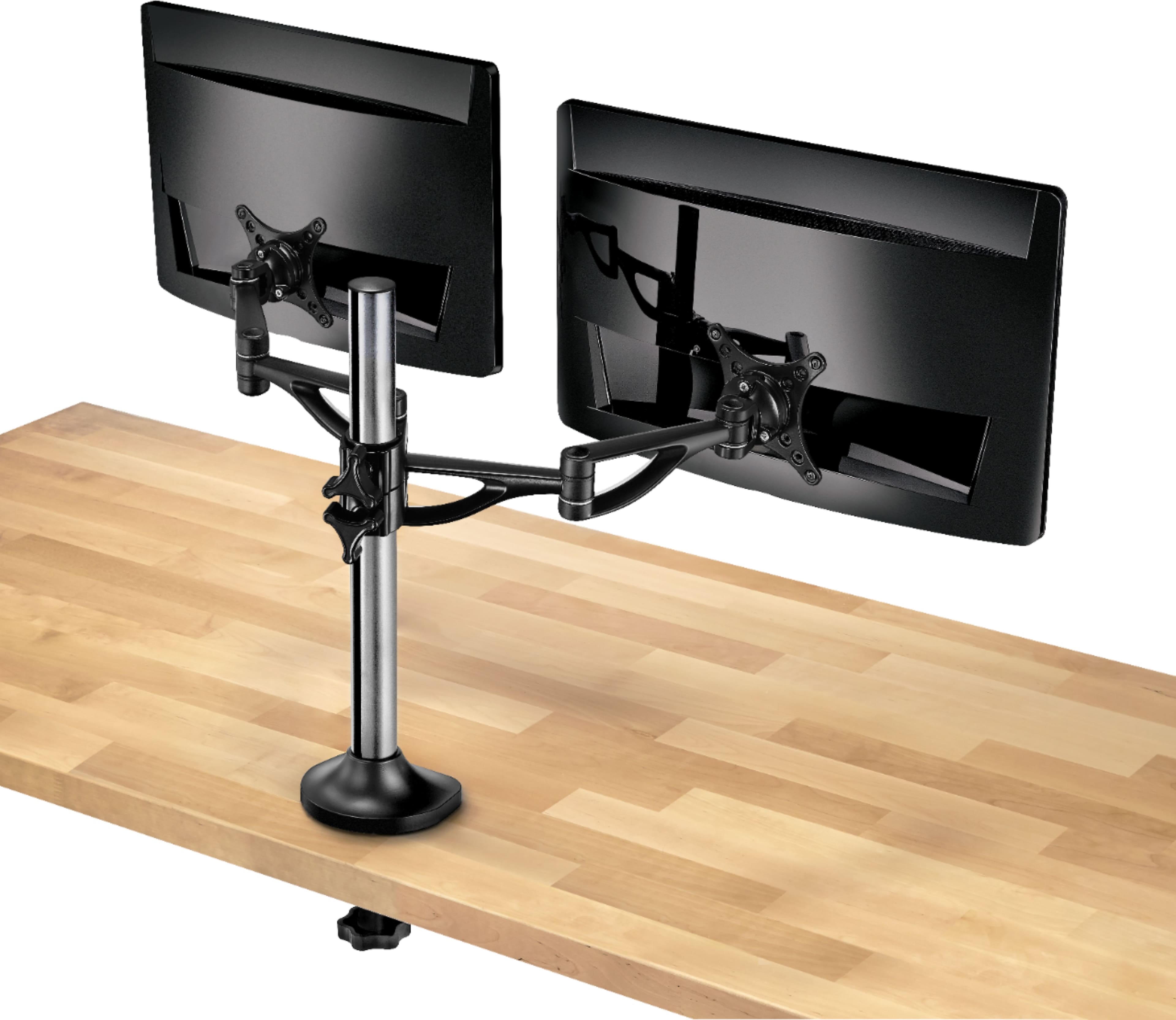 Alt View 14. Insignia™ - Dual Screen Desktop Monitor Mount.