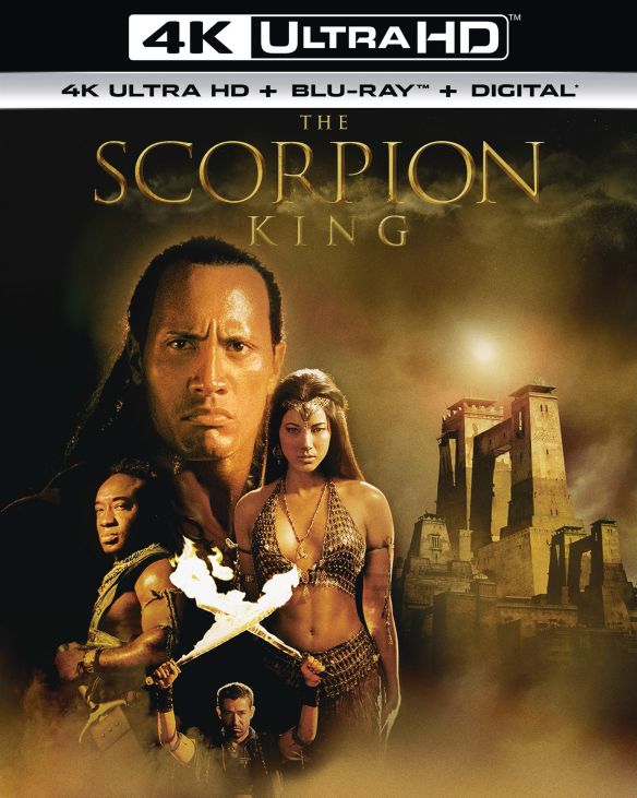 The Scorpion King [Includes Digital Copy] [4K Ultra HD Blu-ray/Blu-ray] [2002]