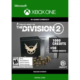 Tom Clancy's The Division 2 1,050 Premium Credits [Digital]