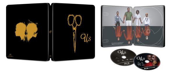 Us [SteelBook] [Includes Digital Copy] [4K Ultra HD Blu-ray/Blu-ray] [Only @ Best Buy] [2019]
