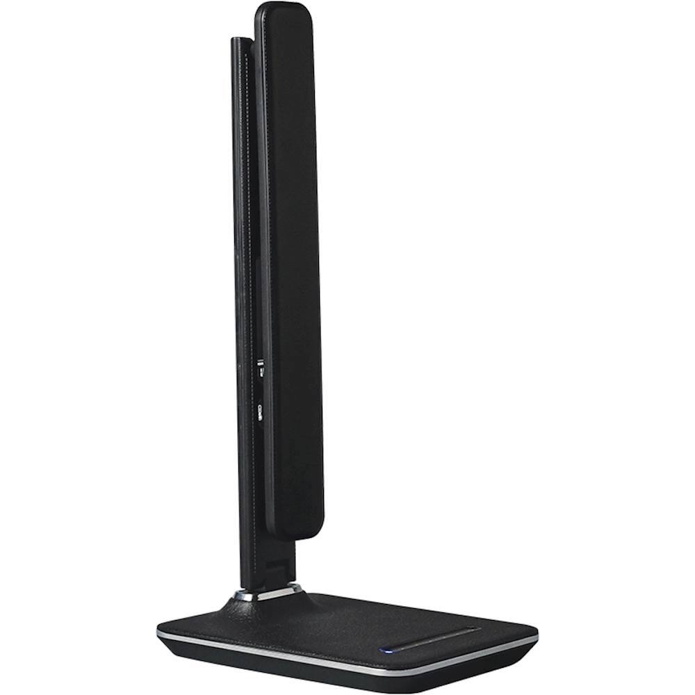 Alt View 13. OttLite - Wellness Series Renew LED Desk Lamp with USB Port - Black.