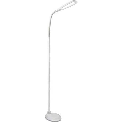 OttLite - Natural Daylight LED Flex Floor Lamp - White Matte