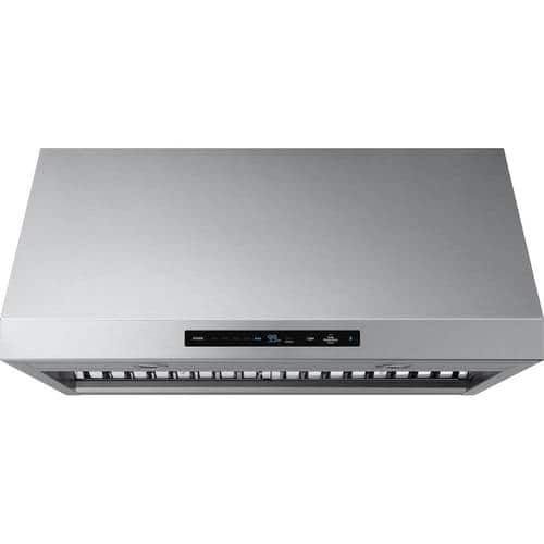 Samsung - Chef Collection 36" Externally Vented Range Hood - Stainless steel