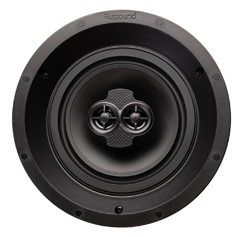 Russound - 6-1/2" Passive 2-Way In-Ceiling Speaker (Each) - Black