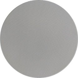 6.5'' Magnetic Edgeless Round Grille for Select Russound IC Series 6.5" Speakers - White/Grayish - Front_Zoom
