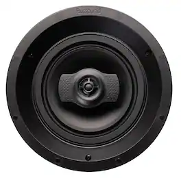 Russound - 6-1/2" Passive 2-Way In-Ceiling Speaker (Each) - Black