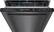 Alt View 1. Frigidaire - Gallery 24" Top Control Tall Tub Built-In Dishwasher - Black Stainless Steel.