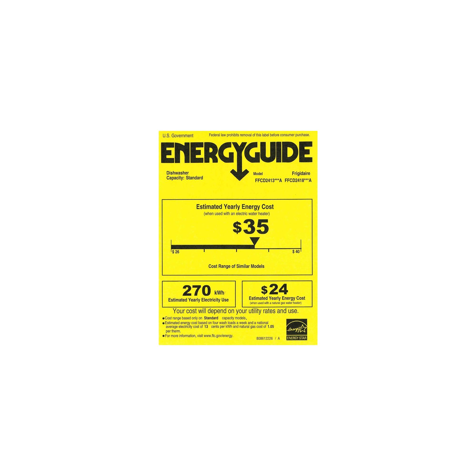 Frigidaire 24" Front Control BuiltIn Dishwasher, 55dba Black FFCD2418UB Best Buy