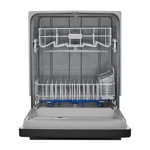 Alt View 13. Frigidaire - Frigidaire 24" Front Control Built-In Dishwasher, 55dba - Black.