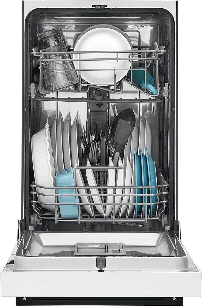 RCA 18 in. in Built-In Stainless Steel Touch Control Top Dishwasher, Silver