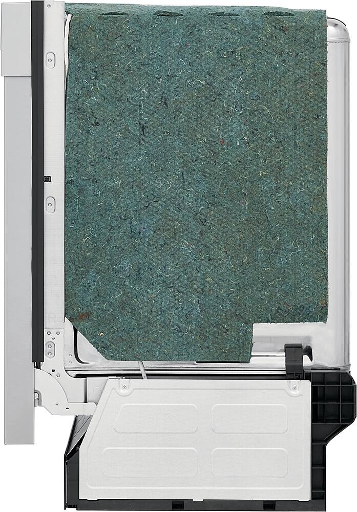 Alt View 19. Frigidaire - Frigidaire 18" Compact Front Control Built-In Dishwasher with Stainless Steel Tub, 52 dba - Stainless Steel.