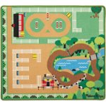 Front Zoom. Melissa & Doug - Round the Ranch Horse Rug.