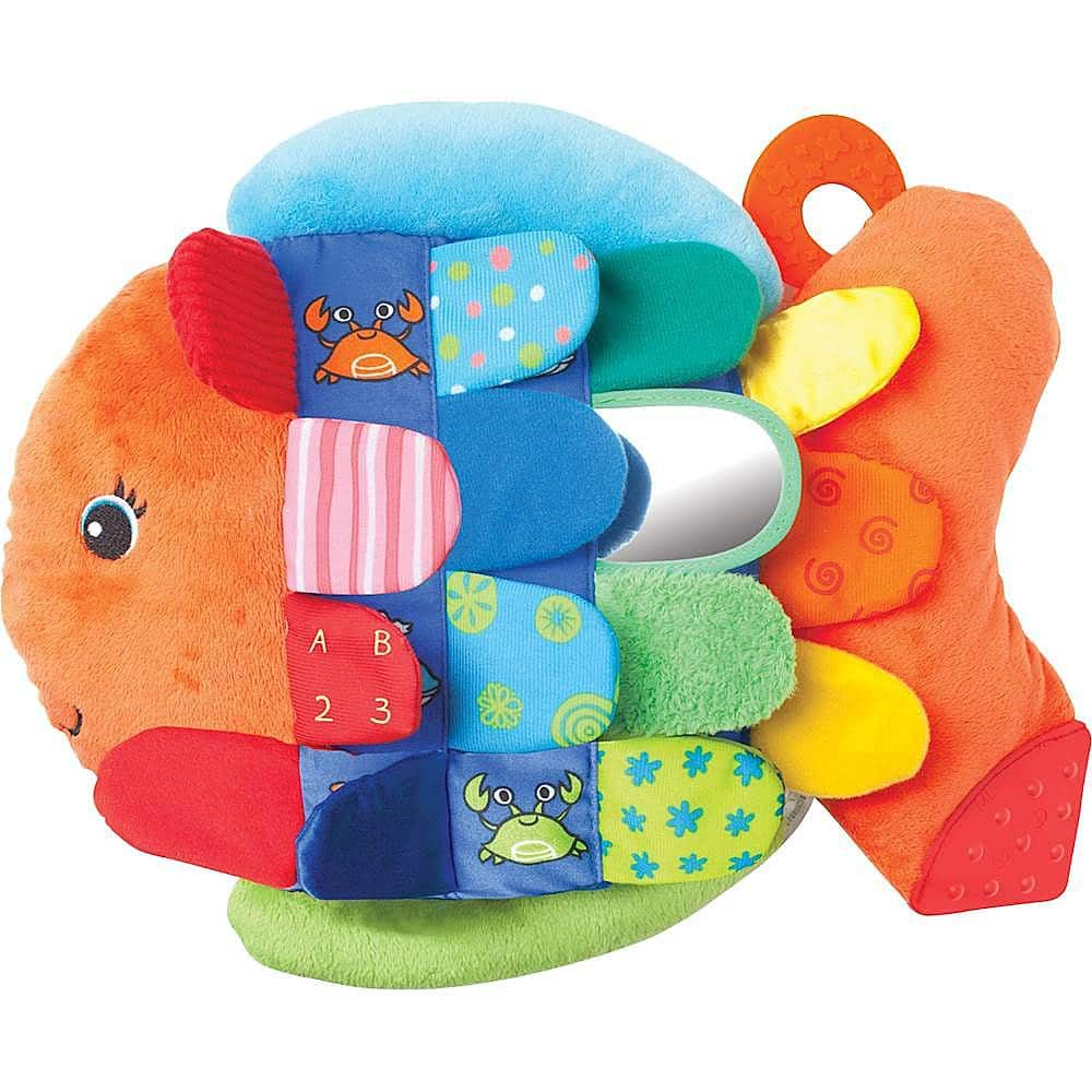 melissa & doug flip fish soft baby toy