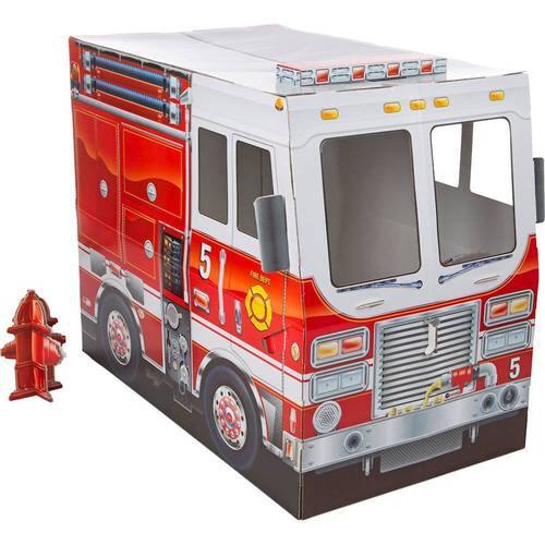 UPC 000772055116 product image for Melissa & Doug - Fire Truck Indoor Playhouse | upcitemdb.com