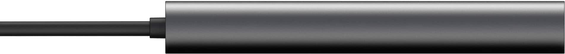 Alt View 13. Belkin - 4-Port USB Type-C Hub with Gigabit Ethernet Adapter - Space Gray.