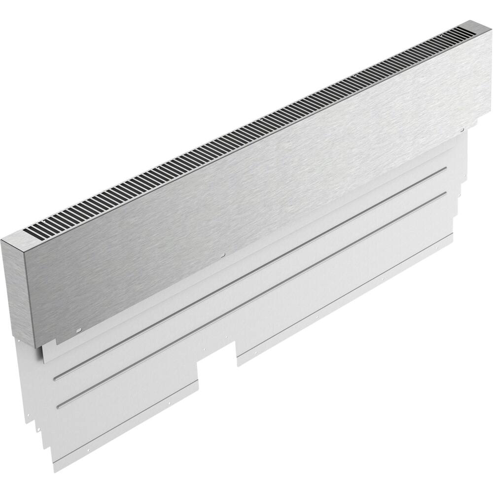 Front. Thermador - Backguard for Pro Grand PRG486WDG - Stainless Steel.
