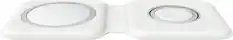 Front. Apple - MagSafe Duo Charger - White.