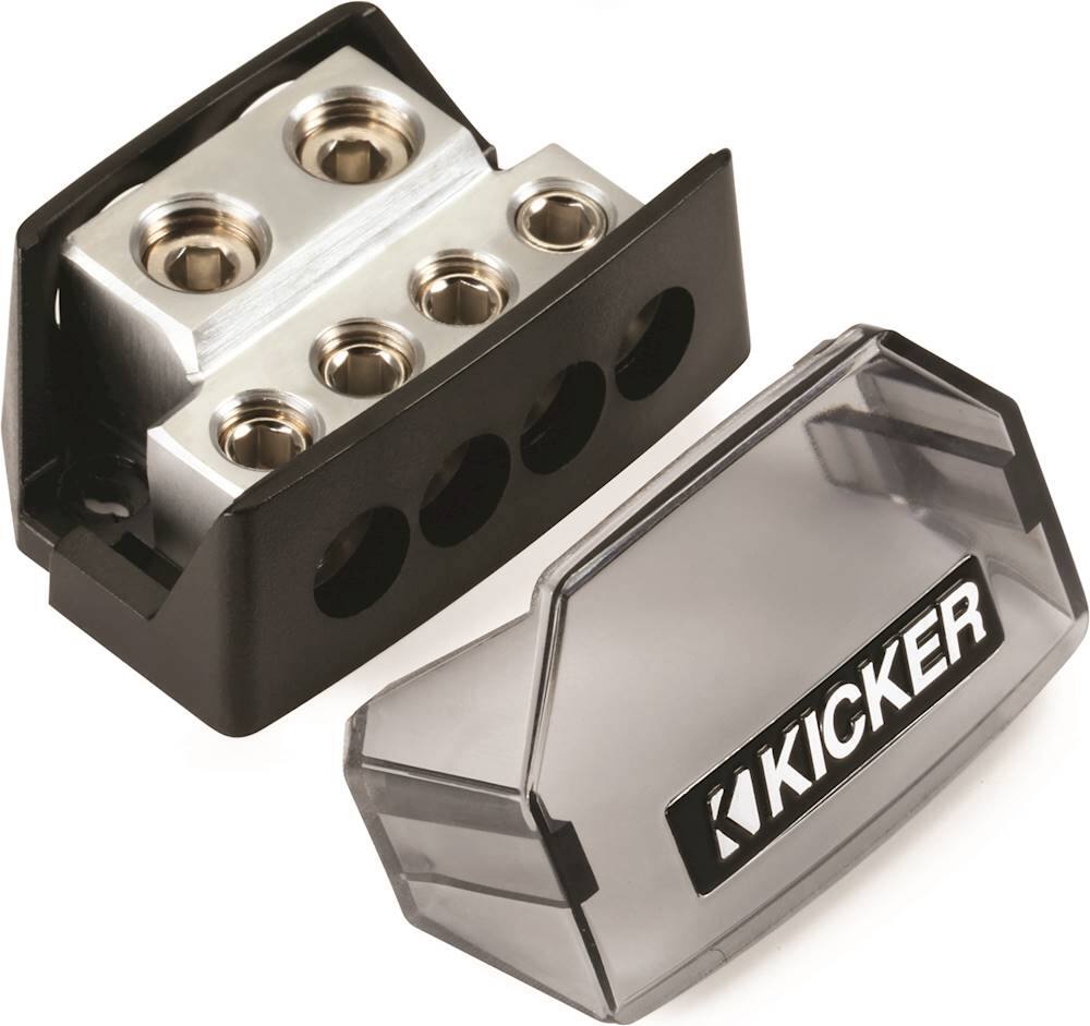 Alt View 11. KICKER - Power Distribution Block - Black.