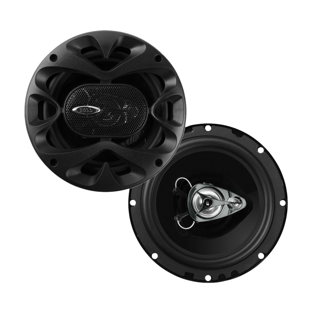 BOSS Audio - Elite 6-1/2" 3-way Car Speakers with Polypropylene Cones Pair - Black