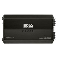 BOSS Audio - ELITE 1600W Class AB Bridgeable 2-Channel MOSFET Amplifier with Variable Low-Pass Crossover - Black - Front_Zoom