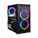 Left. CLX - Gaming Desktop - AMD Ryzen 5 2600 - 16GB Memory - NVIDIA GeForce GTX 1660 - 1TB HDD + 120GB SSD - Black.