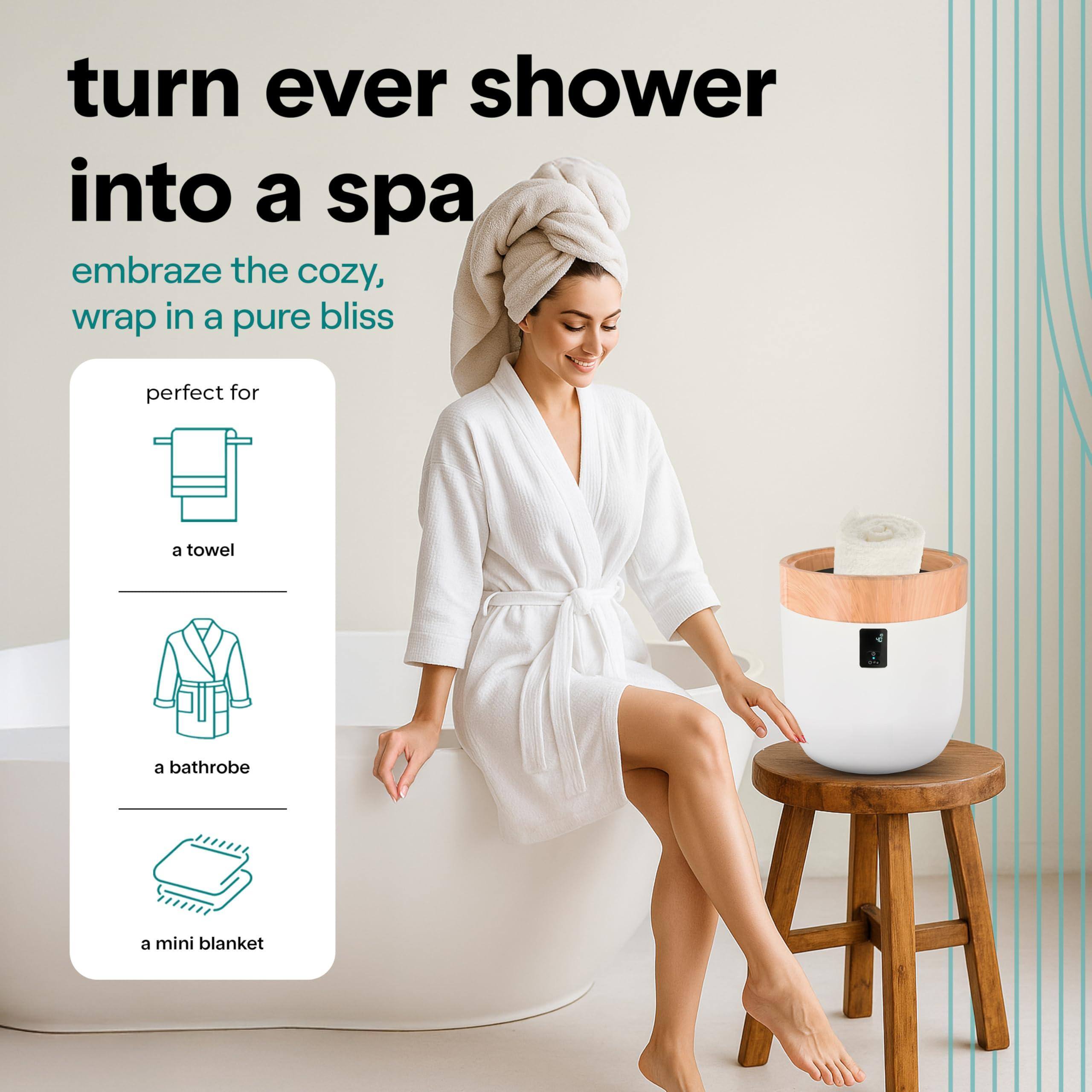 turn ever shower into a spa

embrace the cozy, wrap in a pure bliss

perfect for
- a towel
- a bathrobe
- a mini blanket