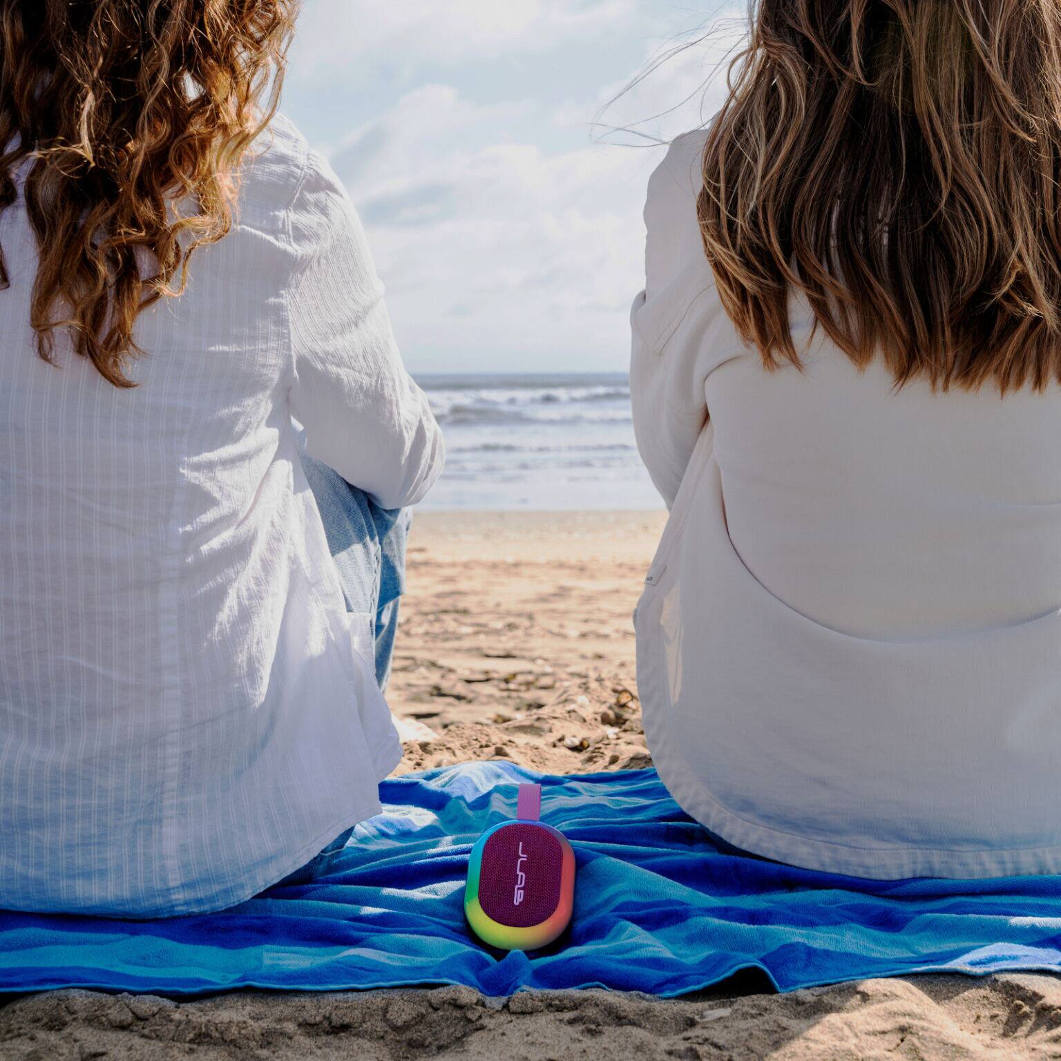 Alt View 5. JLab - Pop Party Speaker - Mulberry.