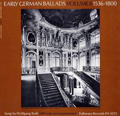 Wolfgang Roth - Early German Ballads 2: 1536-1800   - COMPACT DISCS [CD] price history on PriceWatchPro