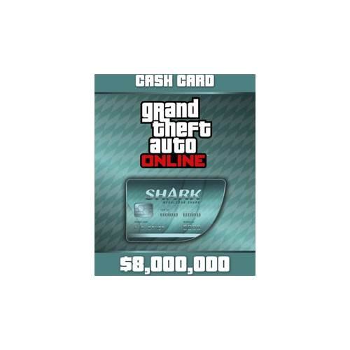 Front. Take 2 Interactive - Grand Theft Auto V $8000000 The Megalodon Shark Cash Card - Windows.