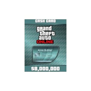 Grand Theft Auto V $8000000 The Megalodon Shark Cash Card - Windows [Digital]