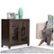 Alt View Zoom 17. Simpli Home - Cosmopolitan Contemporary Low Storage Cabinet - Coffee Brown.