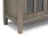 Alt View 12. Simpli Home - Warm Shaker SOLID WOOD 32 inch Wide Transitional Low Storage Cabinet in Distressed Grey - Distressed Grey.