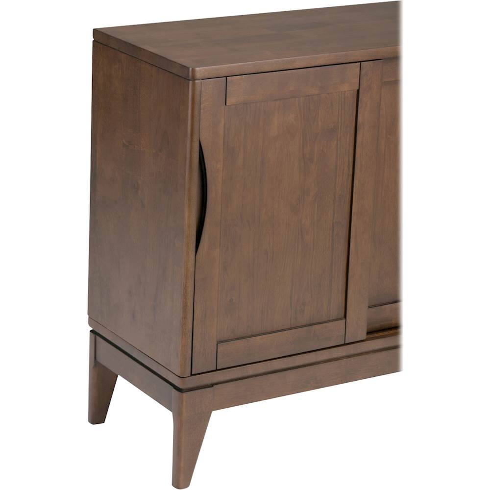 Alt View 13. Simpli Home - Harper Low Storage Cabinet - Walnut Brown.