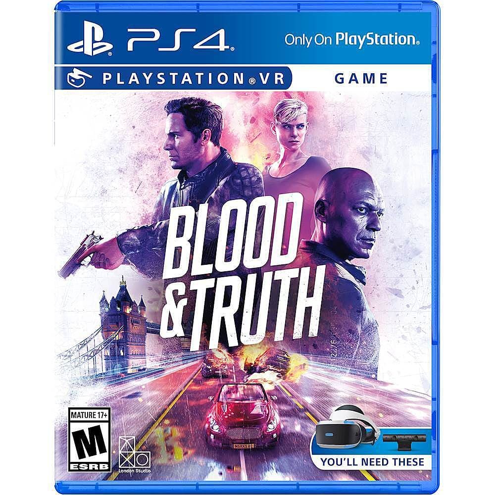 Front. Sony - Blood & Truth.
