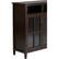 Alt View 18. Simpli Home - Warm Shaker SOLID WOOD 39 inch Wide Transitional Medium Storage Media Cabinet in Tobacco Brown - Tobacco Brown.