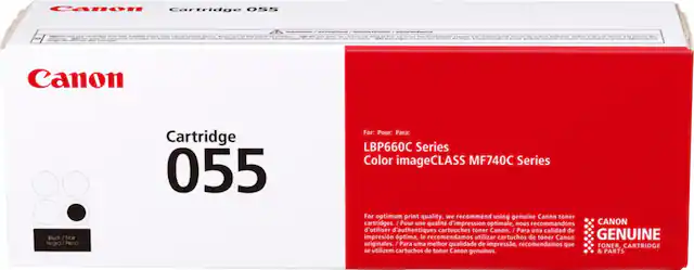 Front. Canon - 055 Standard Capacity Toner Cartridge - Black.