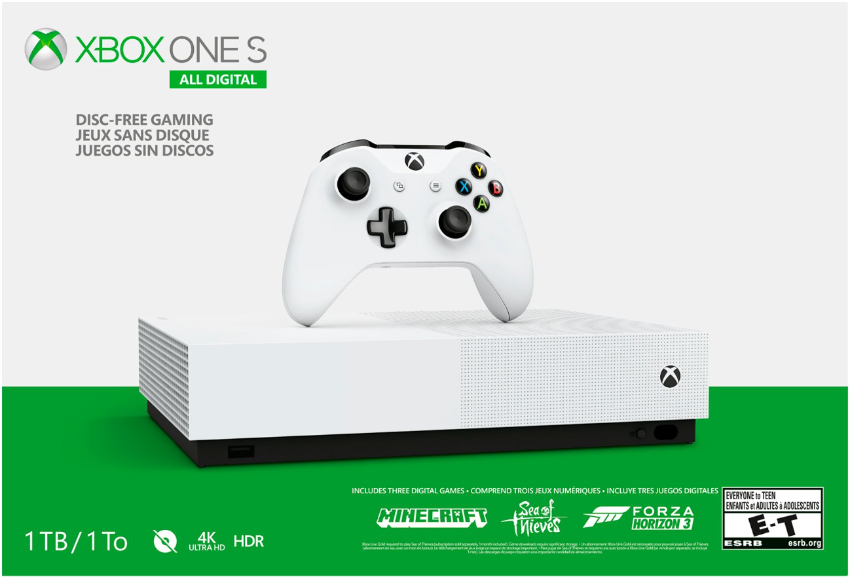 Xbox One S All-Digital Console: What Are Microsoft Thinking