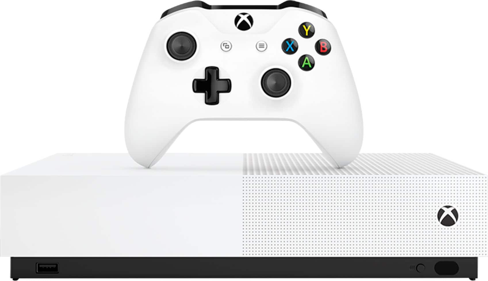 Best Buy: Microsoft Xbox One S 1TB All-Digital Edition Console (Disc-free  Gaming) NJP-00024